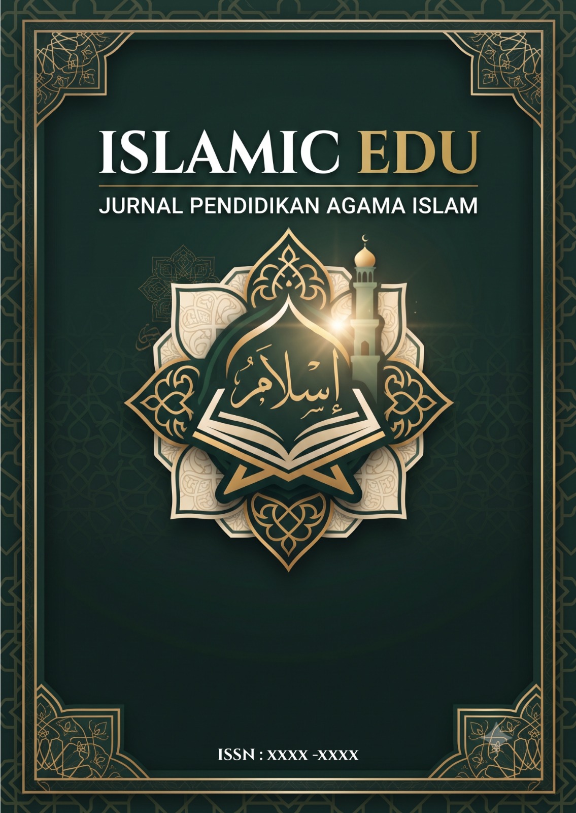 Cover Islamic Edu: Jurnal Pendidikan Agama Islam
